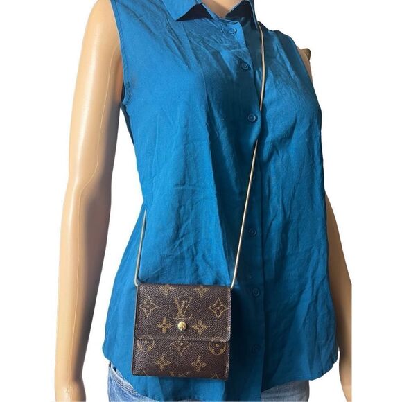 Auth Louis Vuitton Monogram PF. Elise NM Wallet with box - Picture 9 of 16